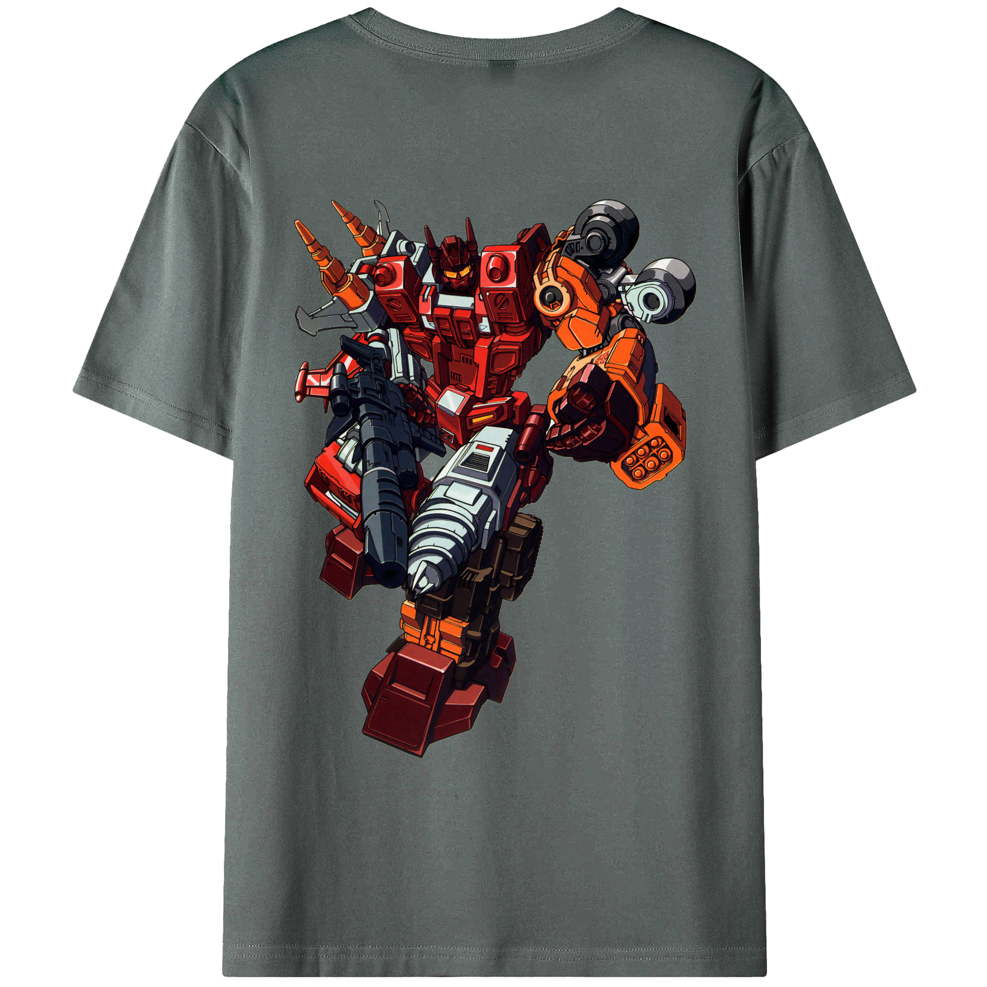 （画像用）  綿100％ メンズ半袖Tシャツ（バックプリント） 通気性